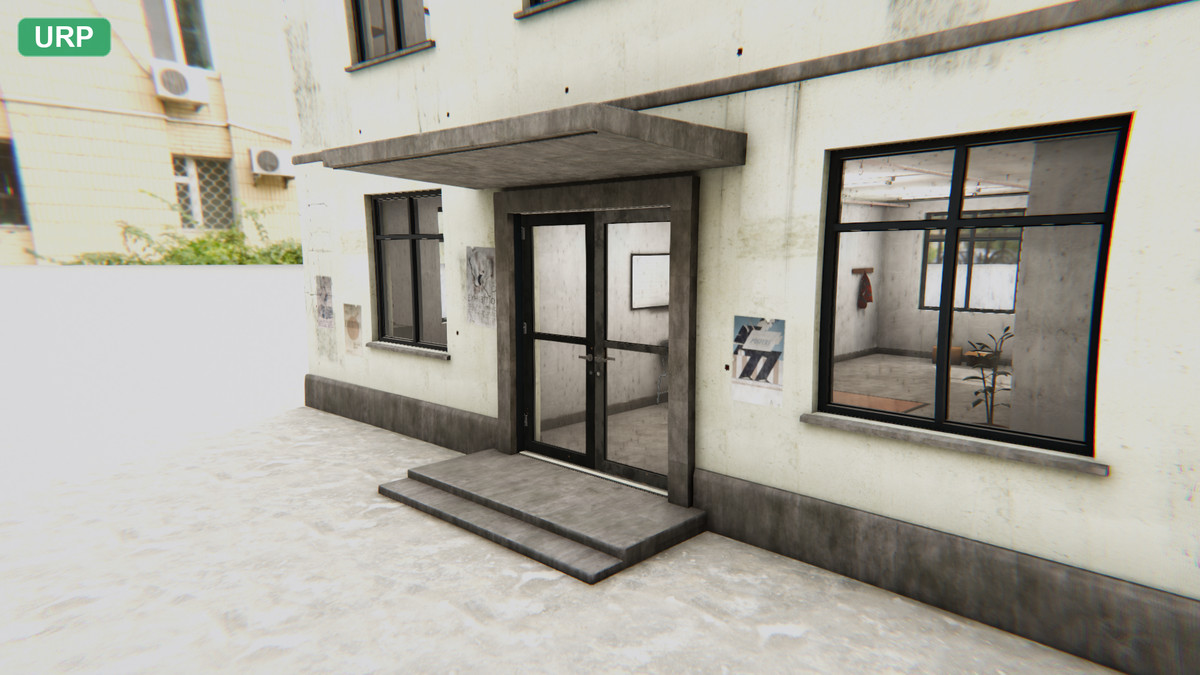 HD Rundown Business Complex (Full Interior + Exterior)