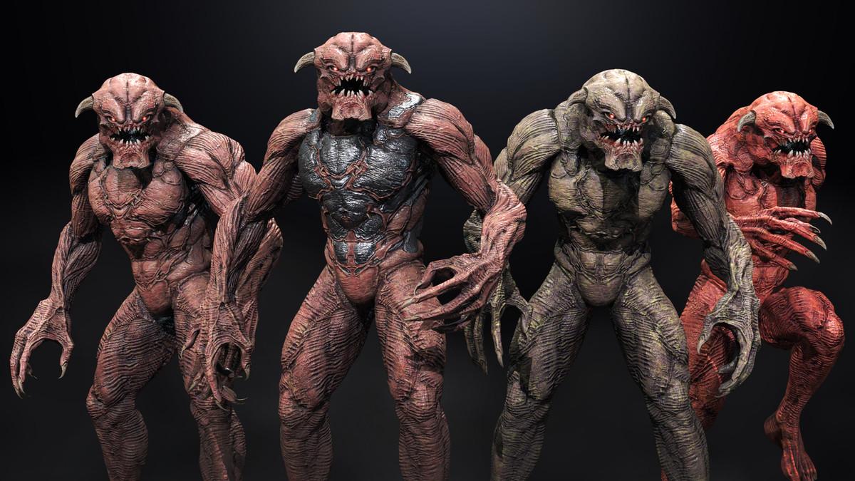 Intelligent Alien Race HELLBULL