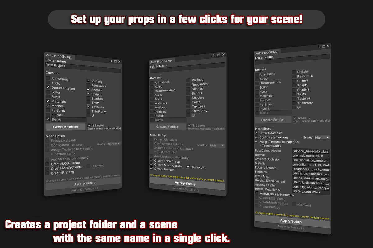 Auto Prop Setup