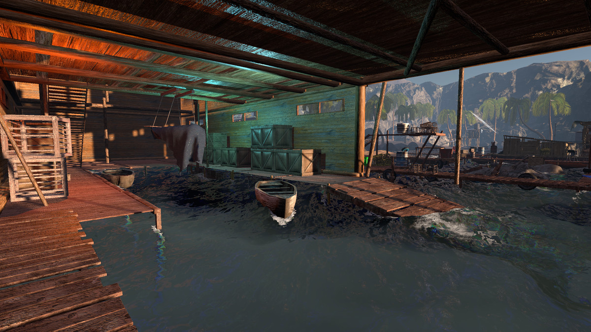 South Pacific Island - Map