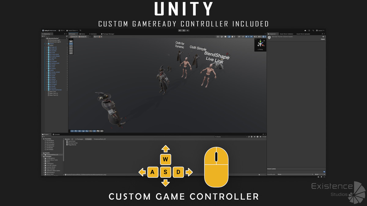 Creatures and Characters - 24x - Stylized Fantasy Massive Bundle Collection