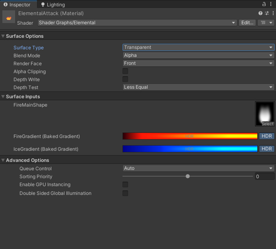 Shader Gradients - Edit Gradients as Material Properties
