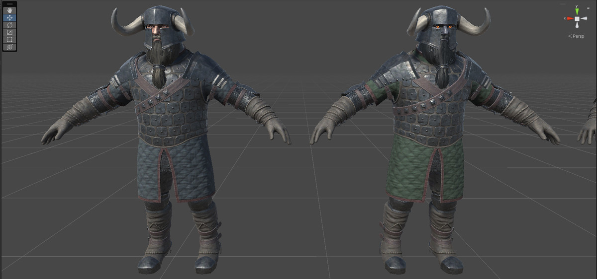 Dwarf Warrior Modular 01