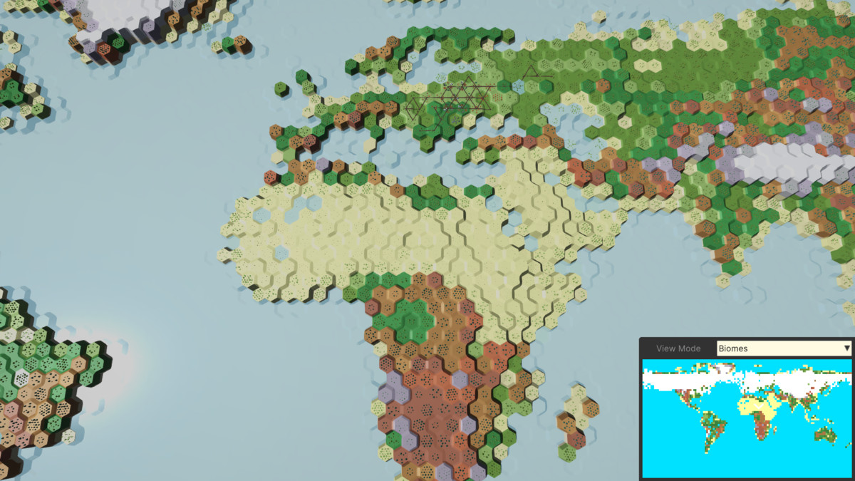 Hex Terrains Framework 2