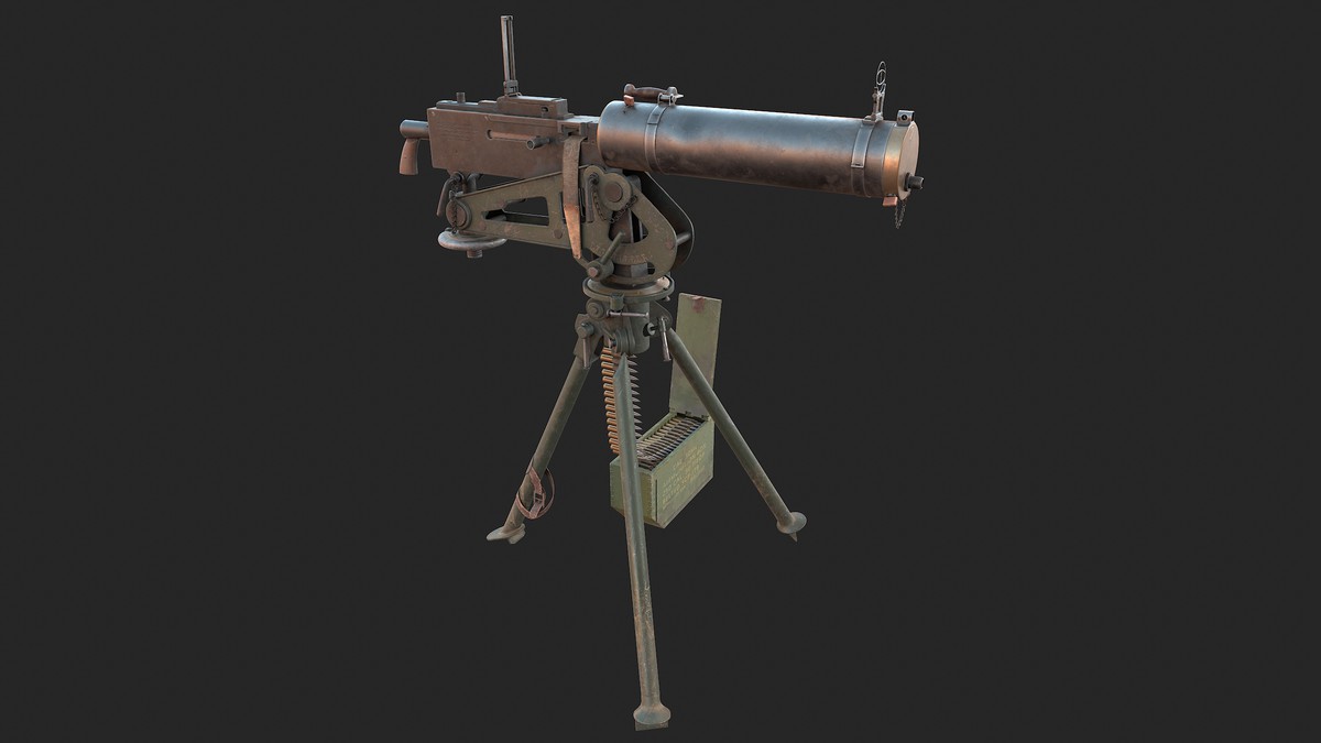 Browning M1917 Heavy Machine Gun
