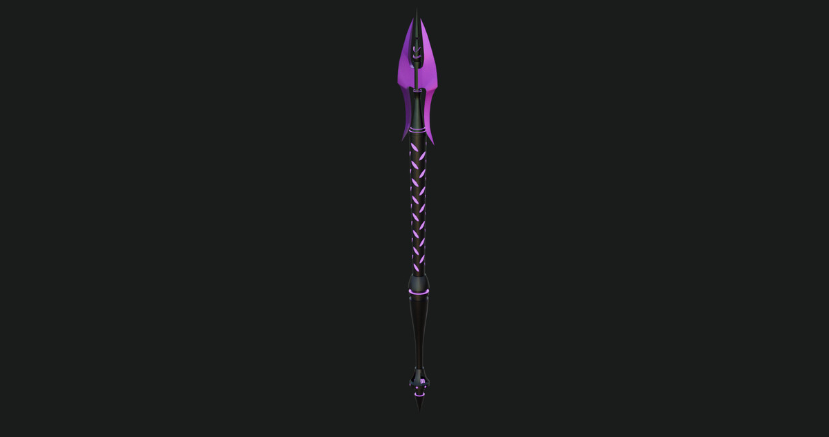 Fantasy Spear 02 URP and HDRP Textures
