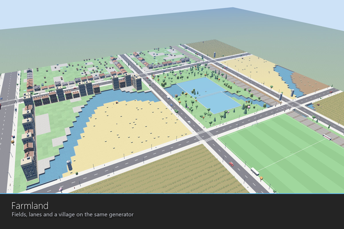 City Generator - Procedural City, Traffic & Crowd Simulation