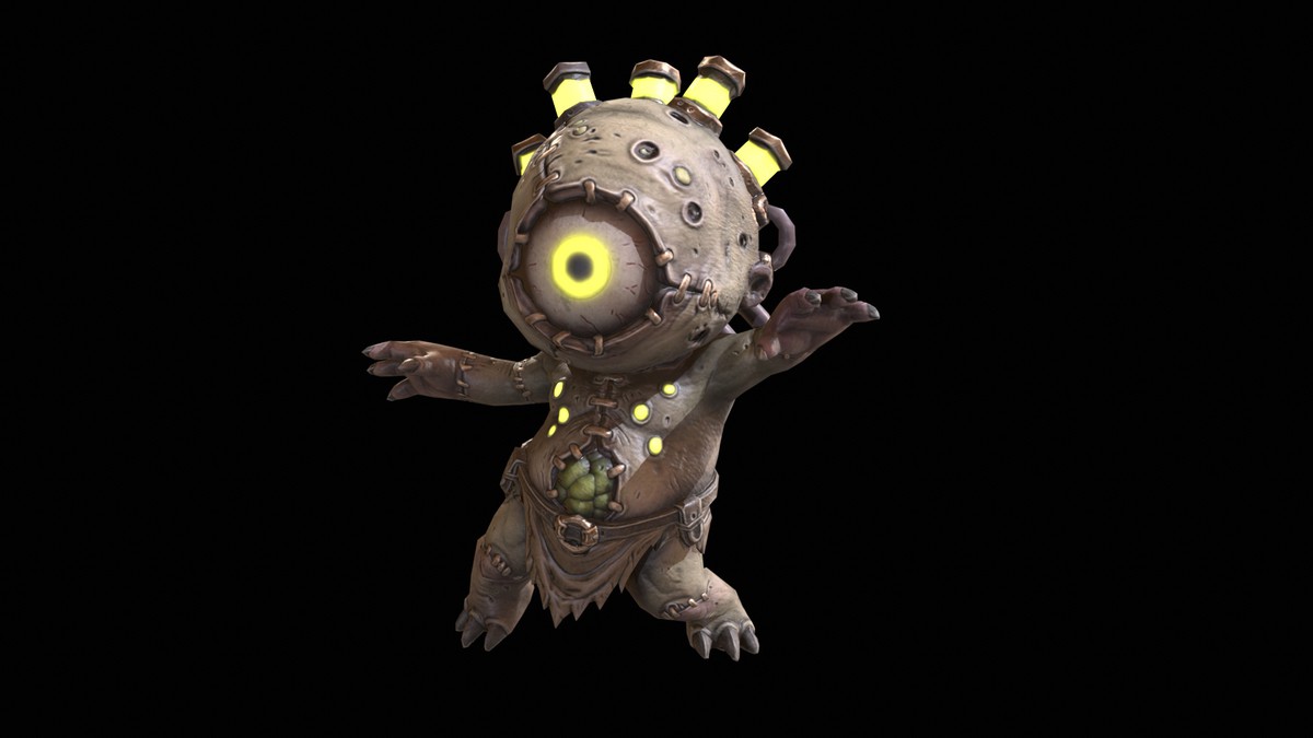 Chibi Necro Zombie Eye