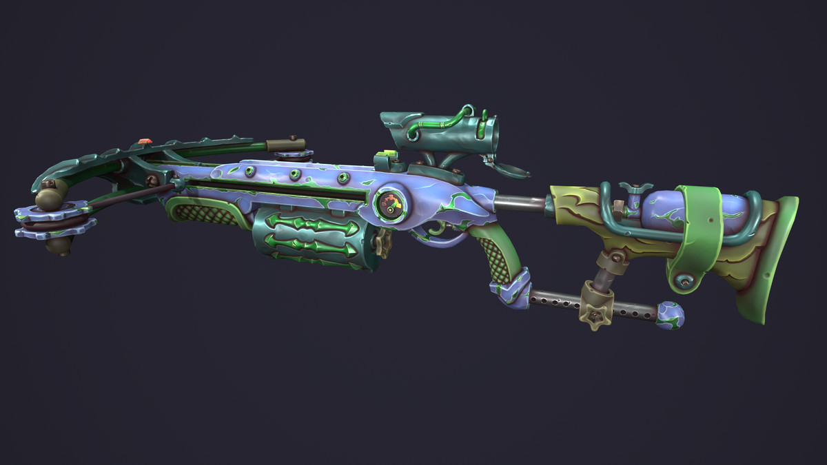 Steampunk crossbow