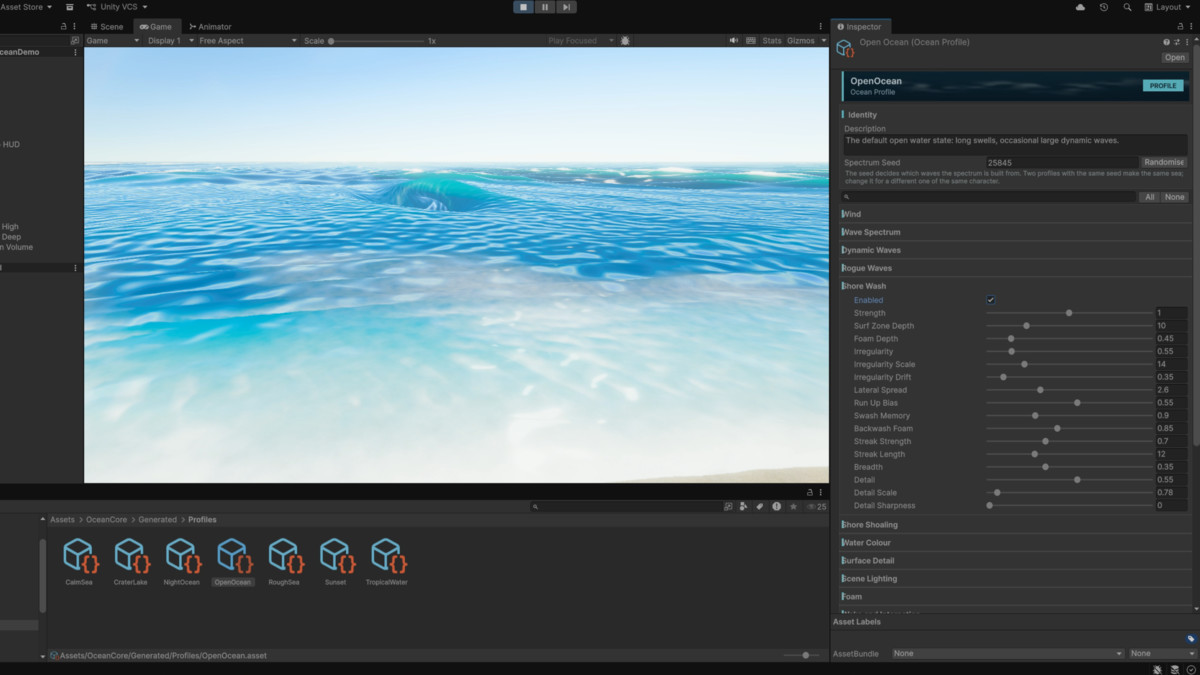 OceanCore – Dynamic Ocean, Lakes & Rivers