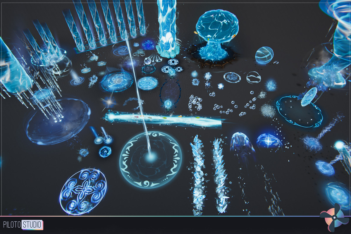 Water Magic Stylized VFX Starter Kit