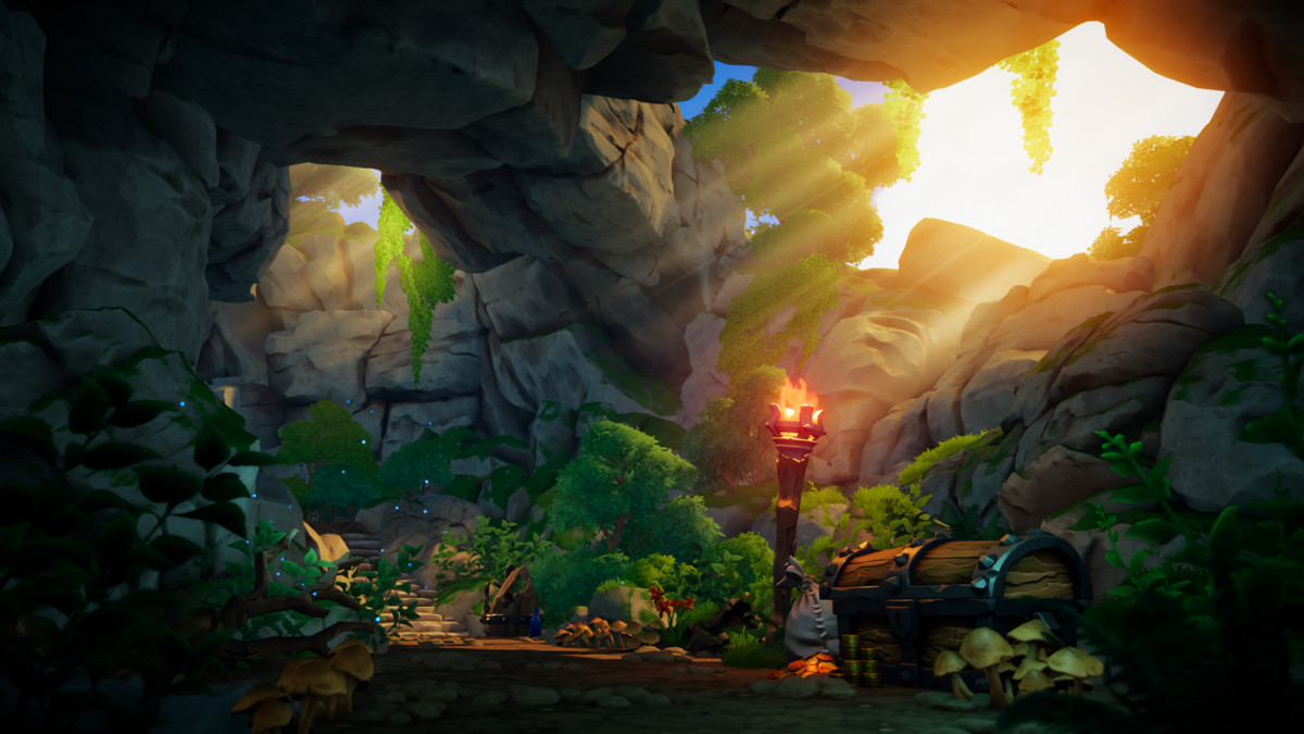 Fantasy Worlds - Forests, Meadows & Dungeons - Stylized 3D Environment