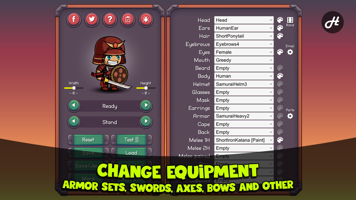 Fantasy Heroes: Character Editor [Basic]