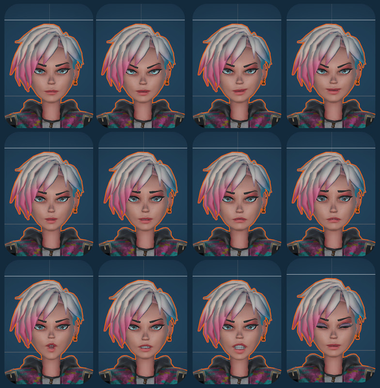 Stylized Sci-Fi Female Character