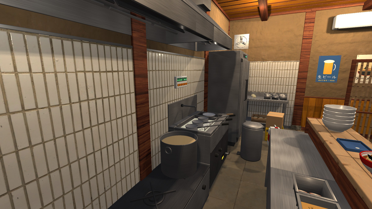 Japanese Ramen Shop – Simulator Ready