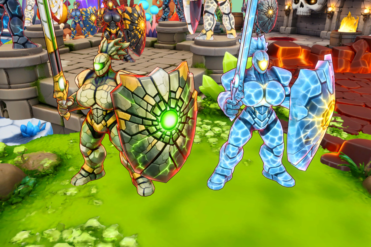 Crystal Vanguard - Stylized Fantasy Monster (Rig + Animation) – PixeliusVita