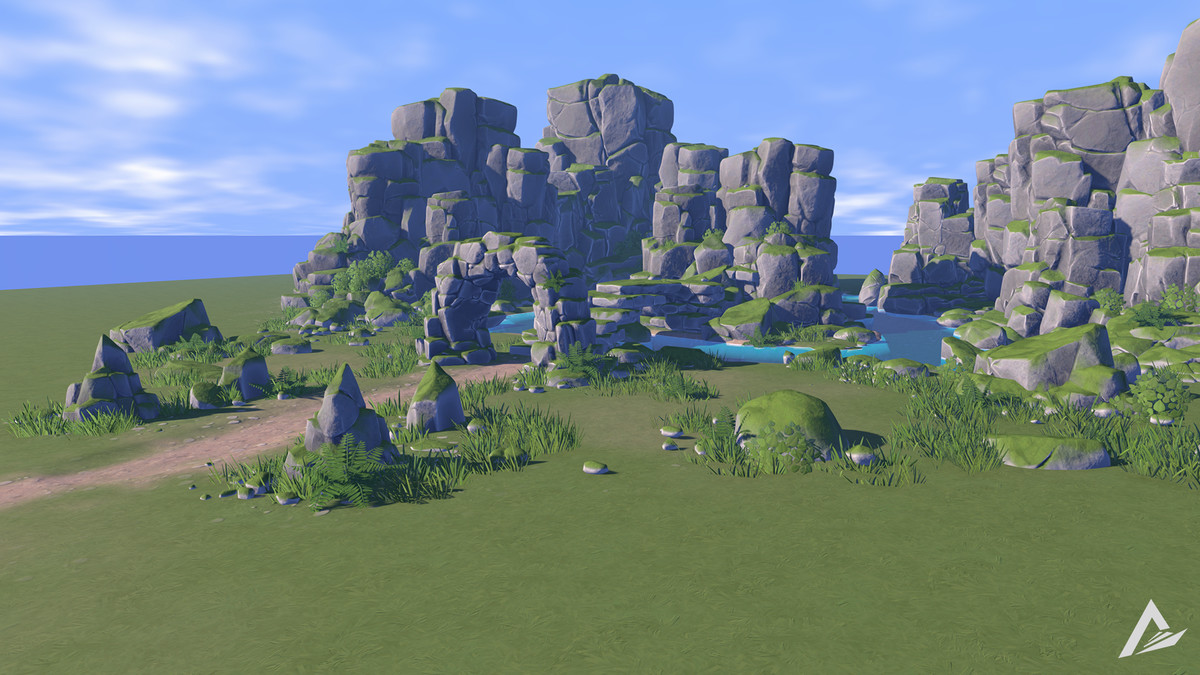 Stylized Nature - Rocks & Cliffs Pack