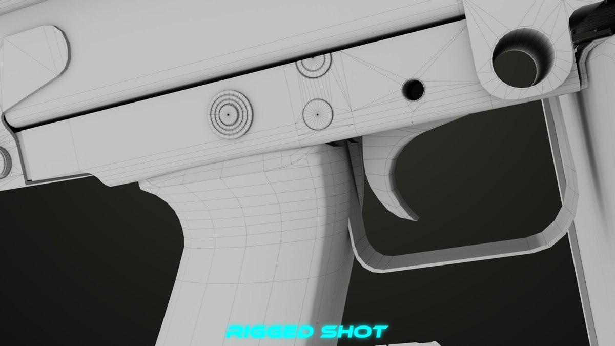 Machine Gun 12 URP HDRP Textures