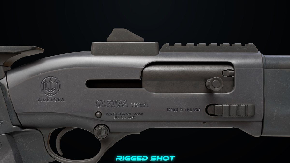 Shotgun Collection 01 URP HDRP Textures
