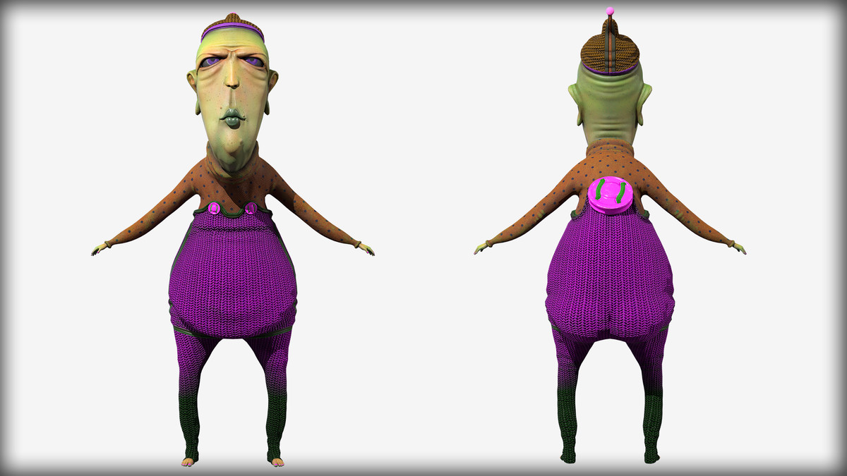 Cartoon Stylized Character - Cranky
