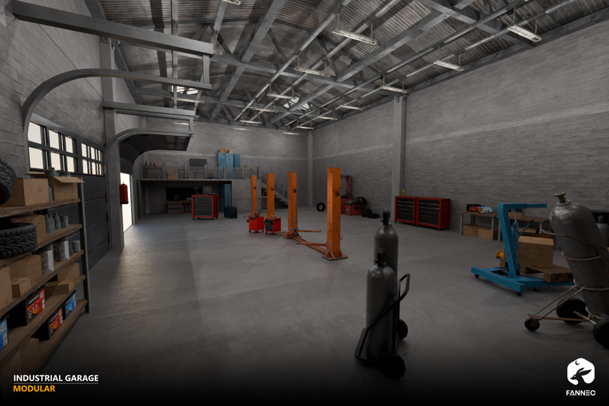 Modular - Industrial Garage