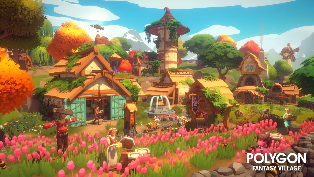 POLYGON - Fantasy Village - Art by Synty, image 10