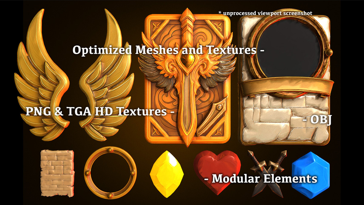 3D Card Template Bundle - TCC, CCG