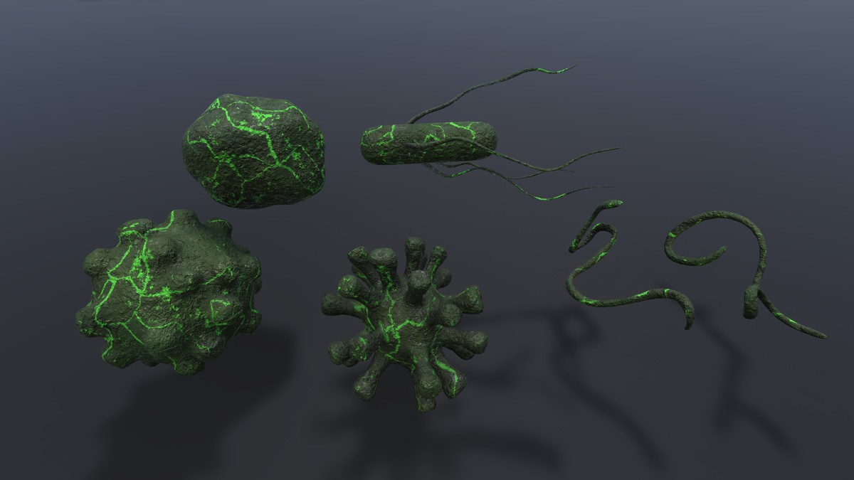 Freezable Virus Pack (Animated 3D)