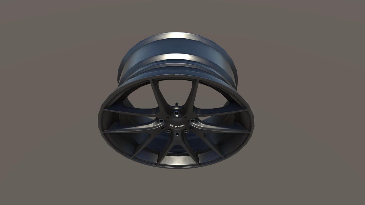 Kryxen Rim V1 - Titanium - Game Ready