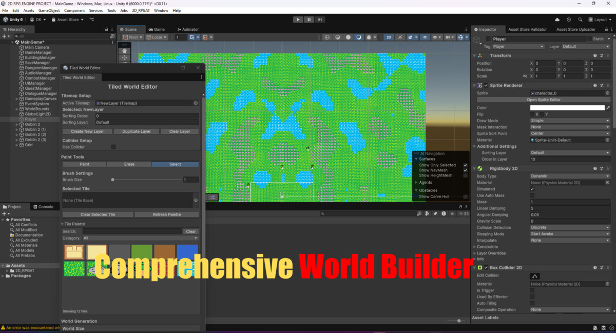 2D RPG Adventure Tool by Daikage