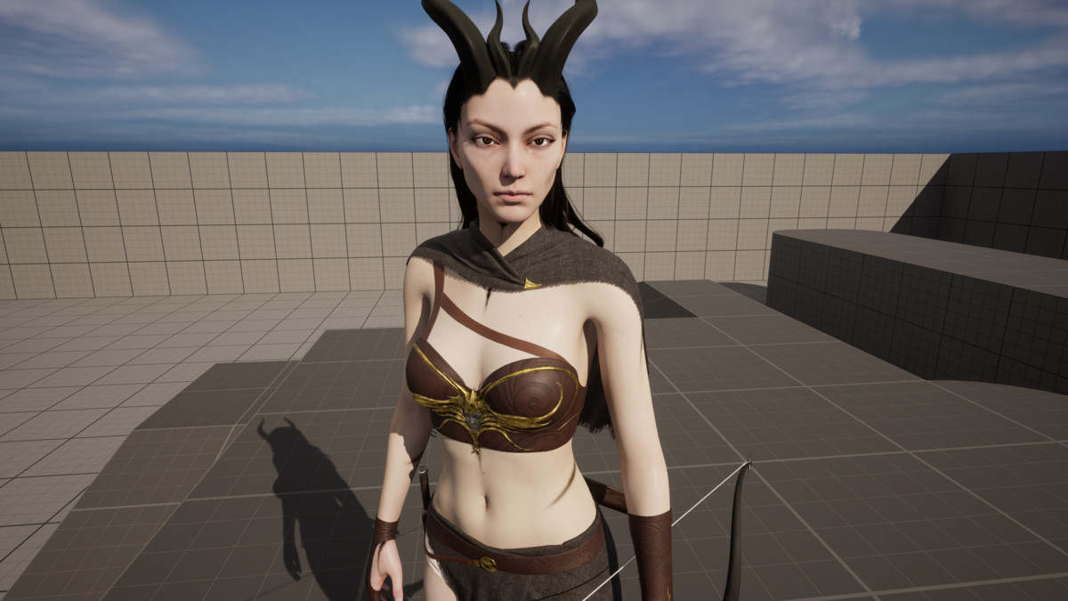 Fantasy Demones Archer