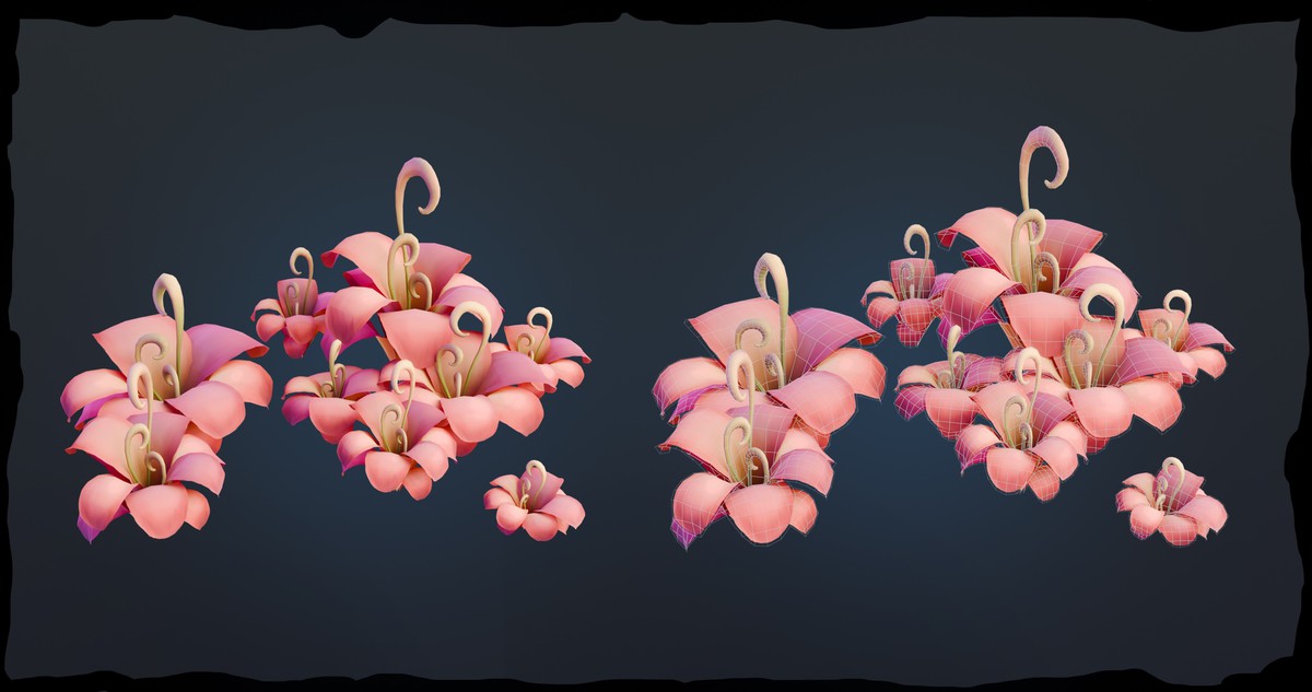 Stylized_Plants_Flowers_Mushrooms