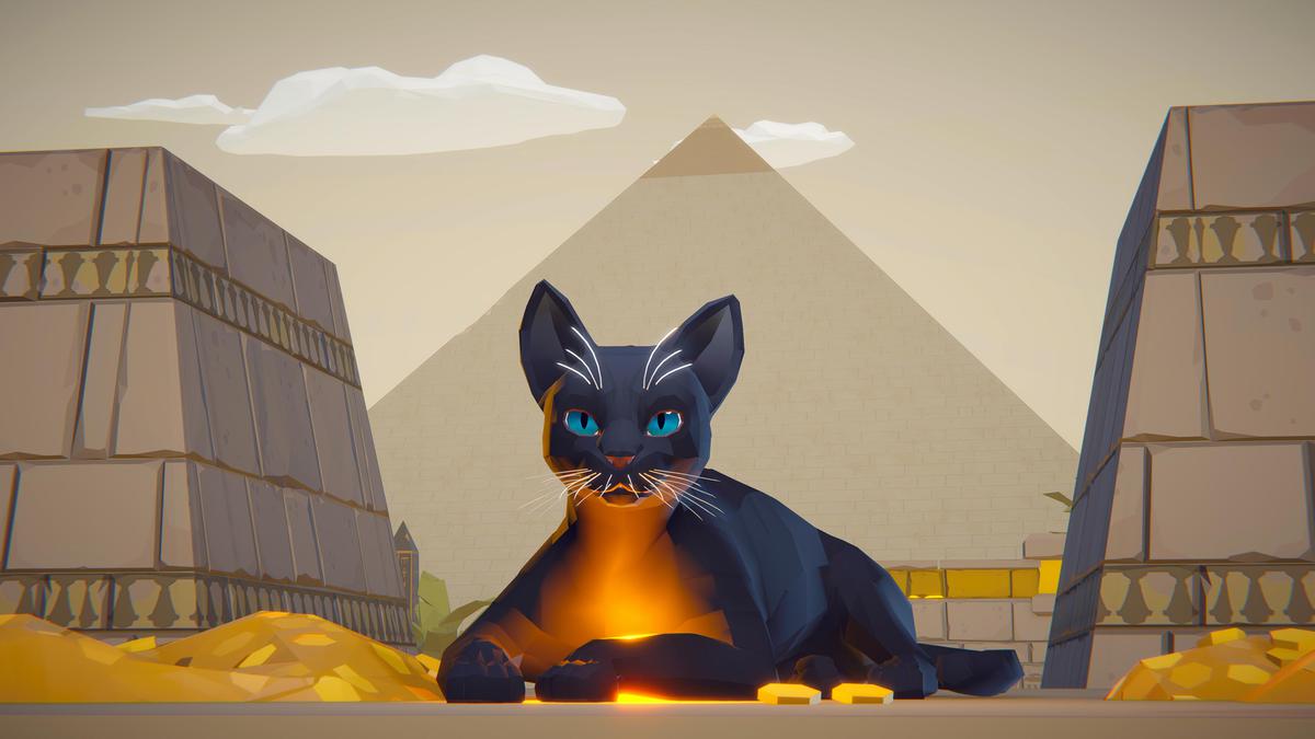 Milo the Cat PolyArt