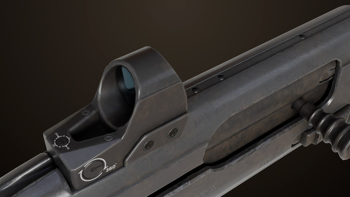 Shotgun Collection 01 URP HDRP Textures