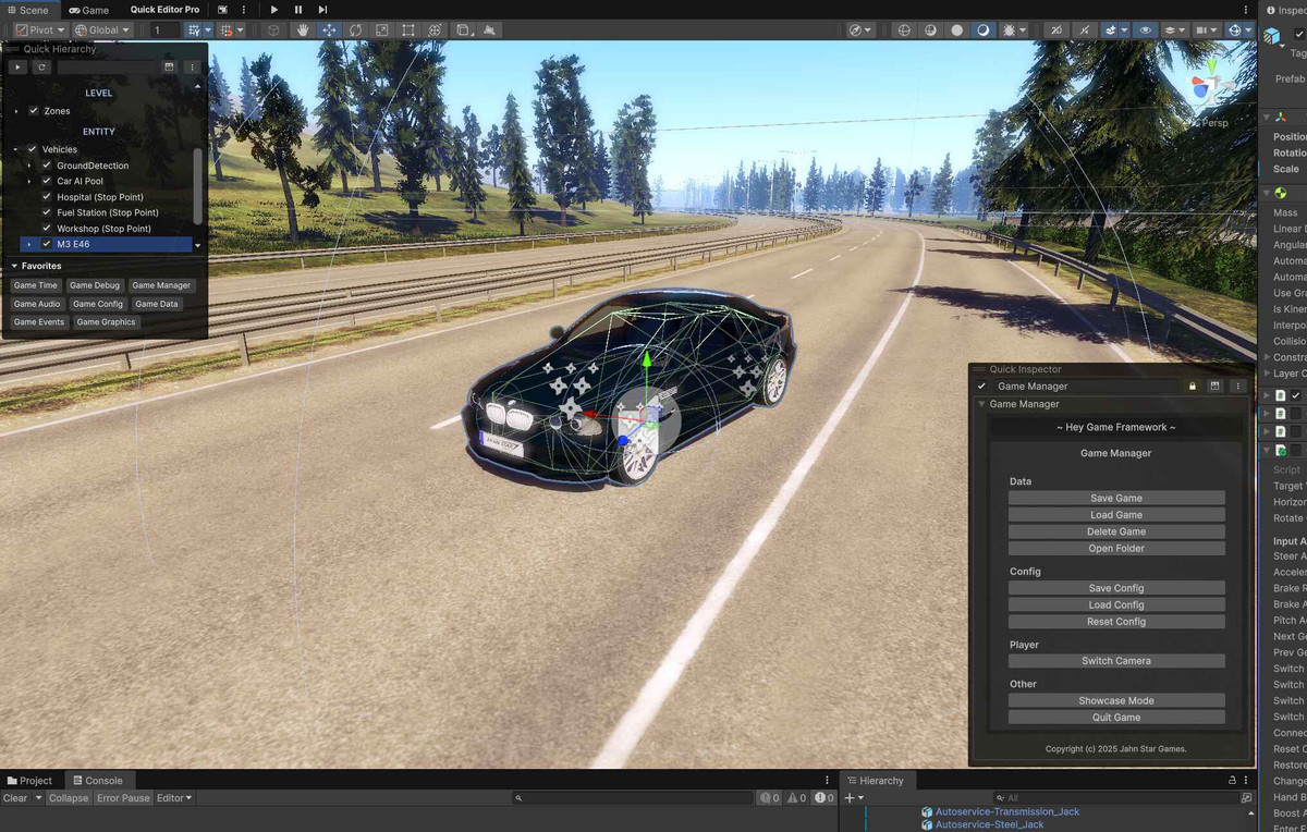 Quick Editor Pro - Focus OS for Unity