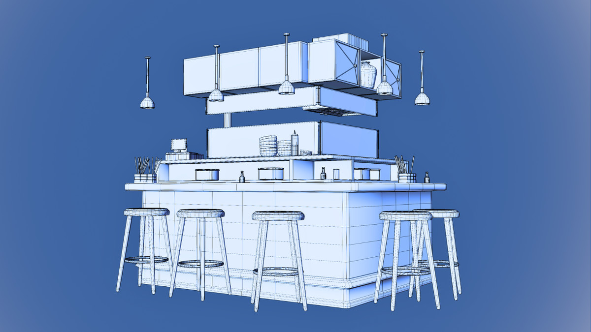 Realistic Ramen Bar And Kitchen Pack