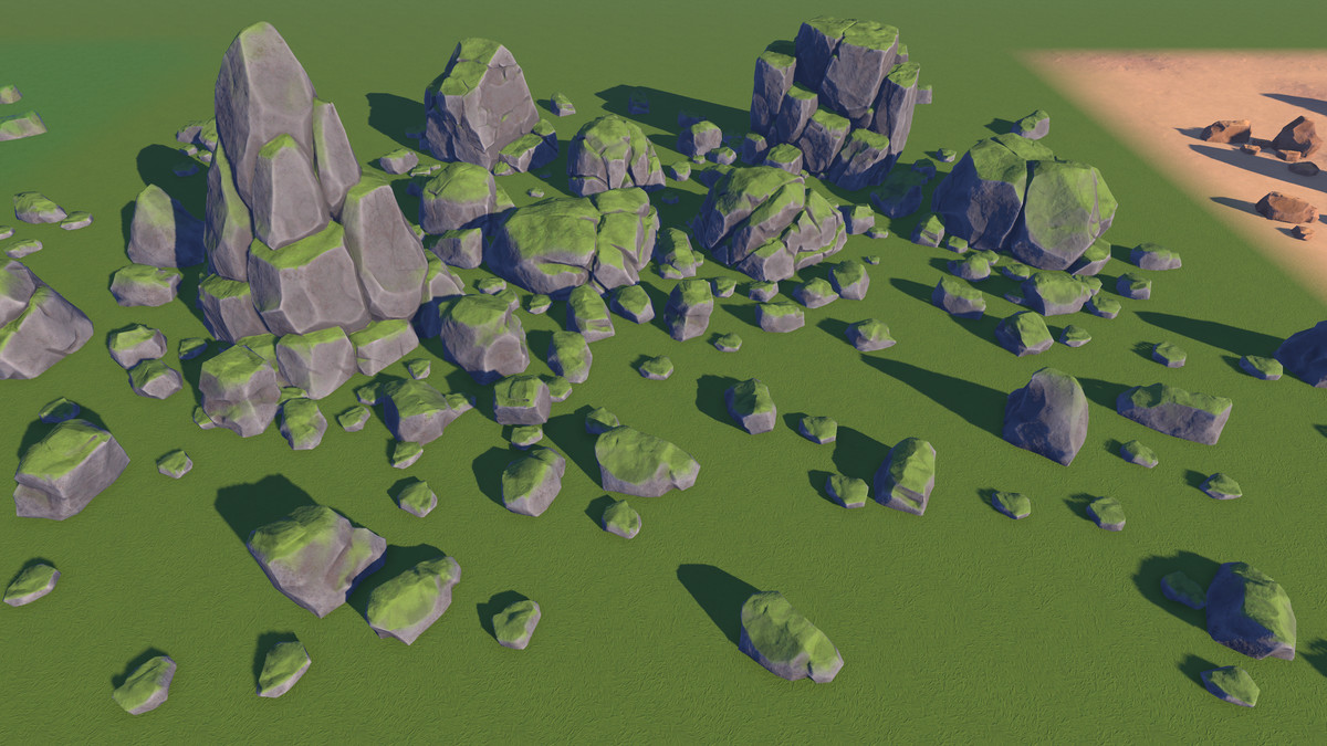 Stylized Nature - Rocks & Boulders