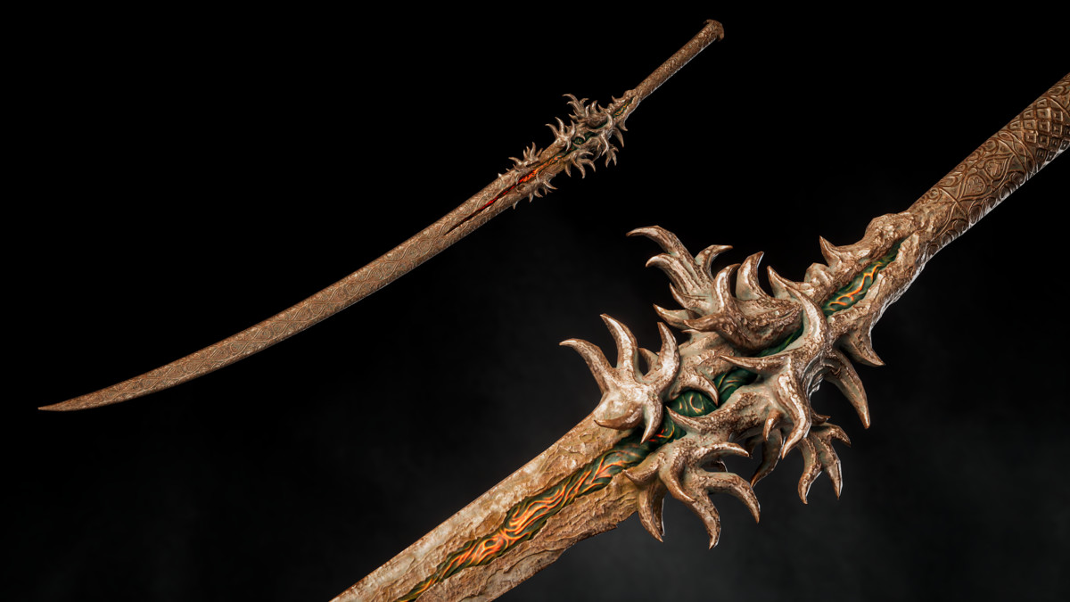 Dark Fantasy Katana