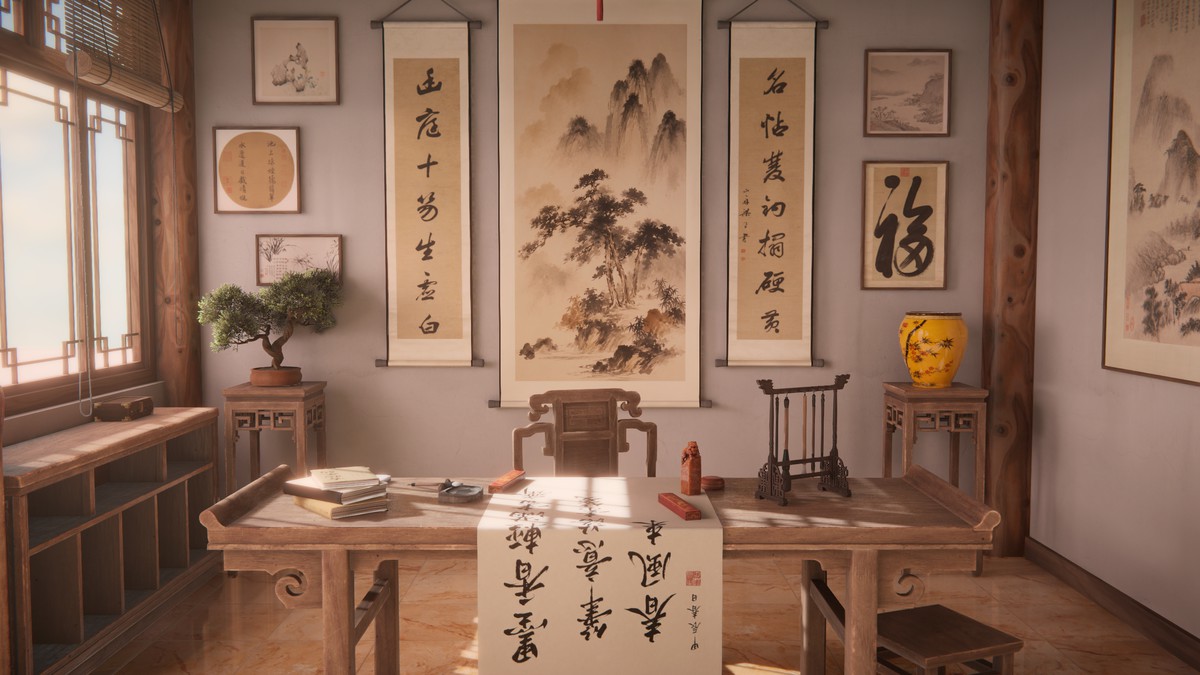 Chinese antique shop