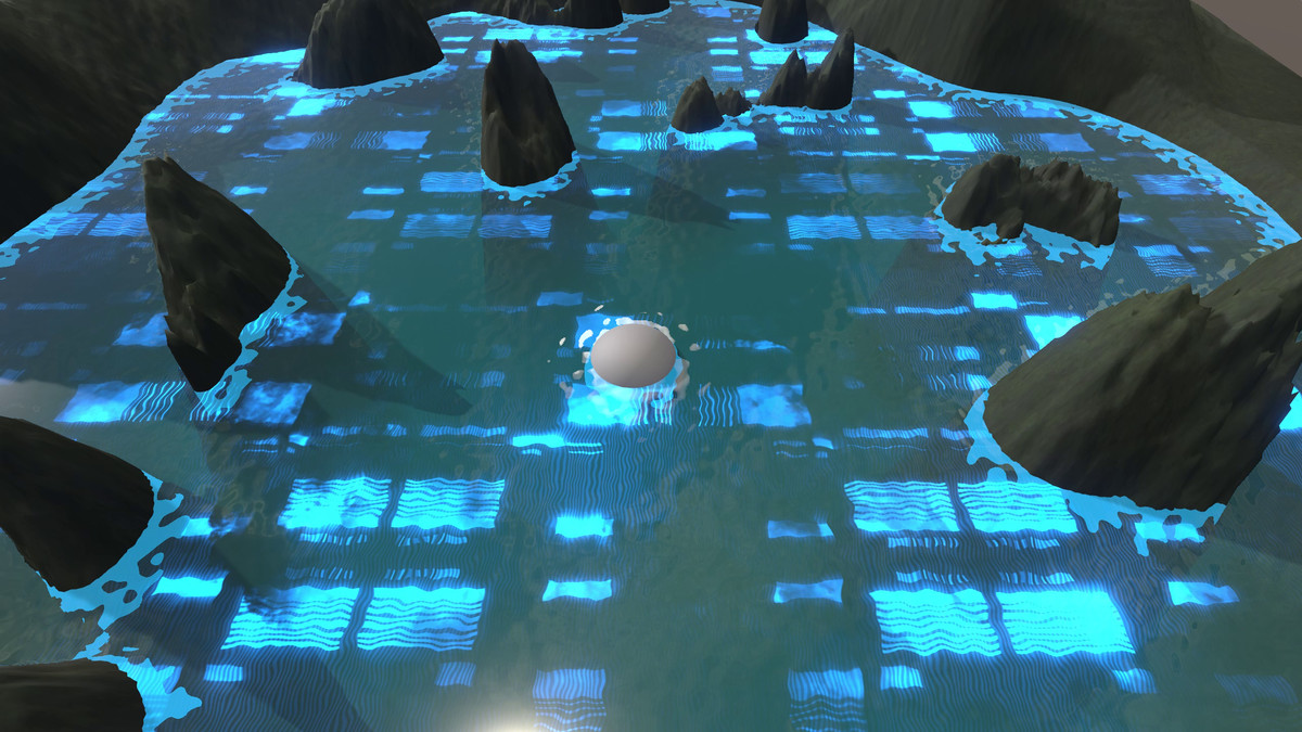 Cyber Neon Water Shader