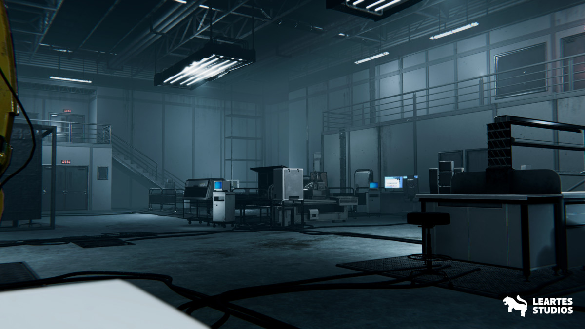 Sci-Fi Laboratory Environment