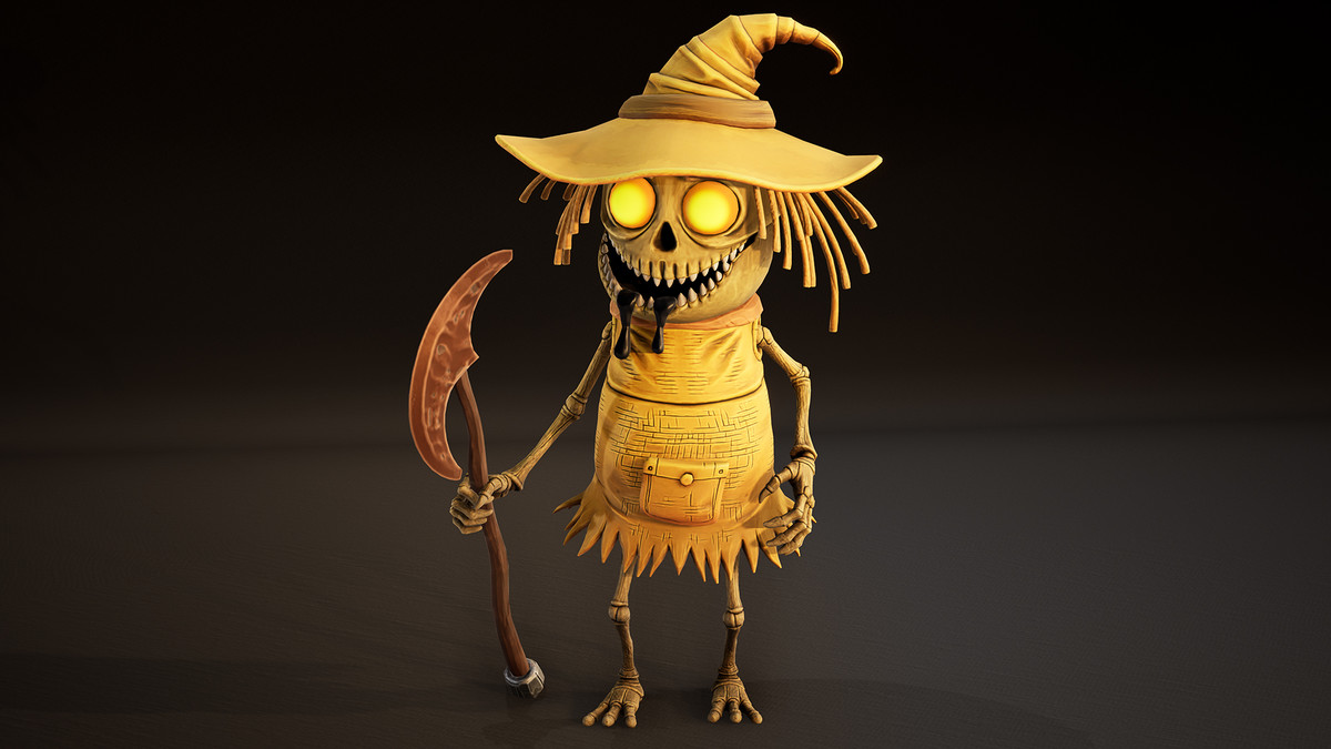 Stylized Scarecrow Character Pack