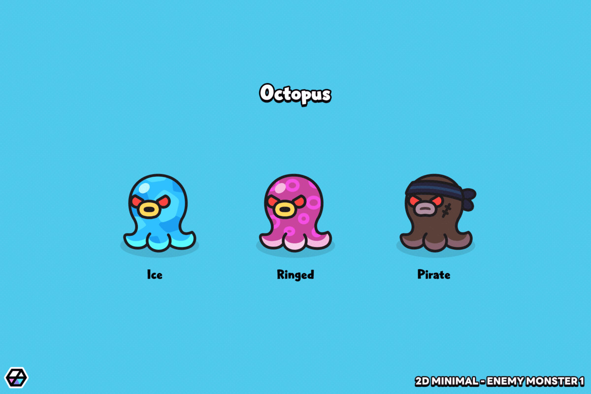 2D Minimal - Enemy Monster1