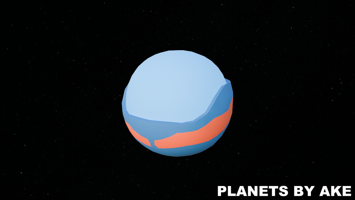 Planets - Stylized Low Poly Asset Pack by Ake