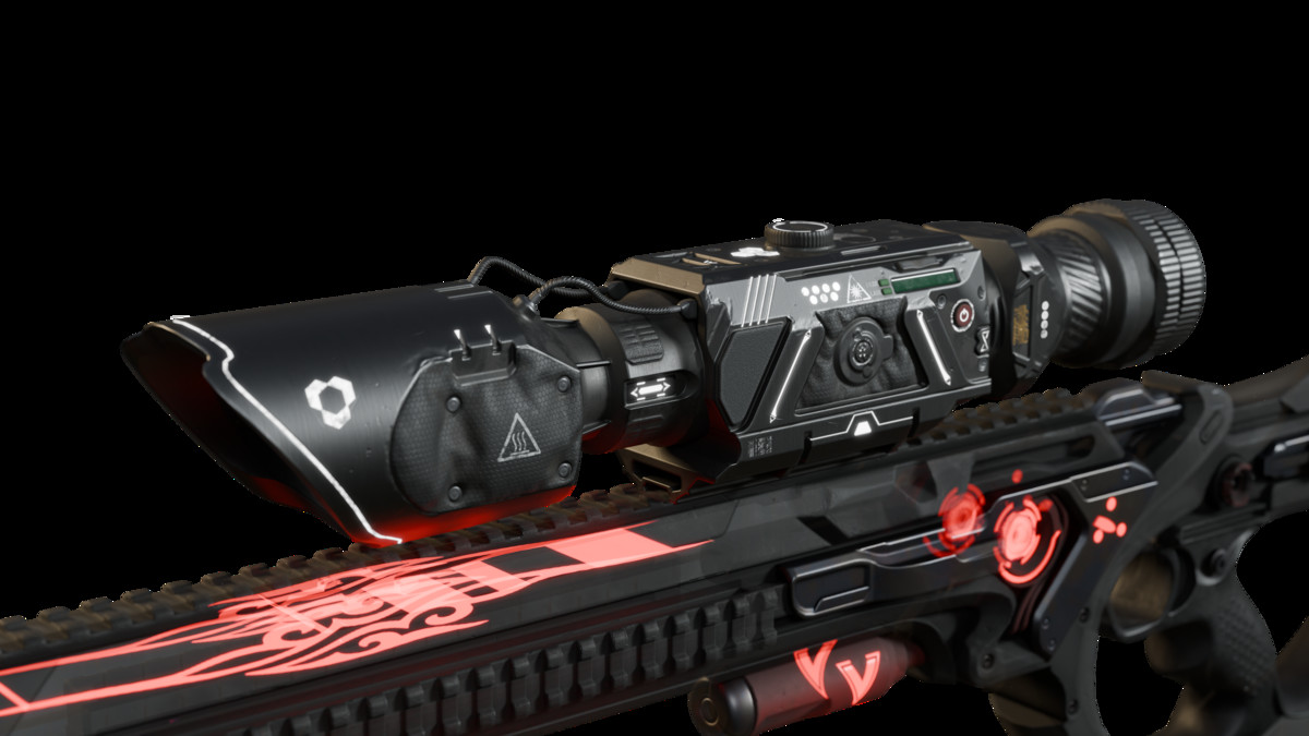 Sci-Fi Weapons - Neon SciFi Weapon Attachements with 5 Skins per Weapon