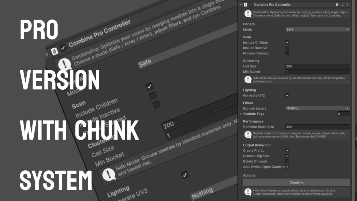 Hybrid Mesh Combiner Pro