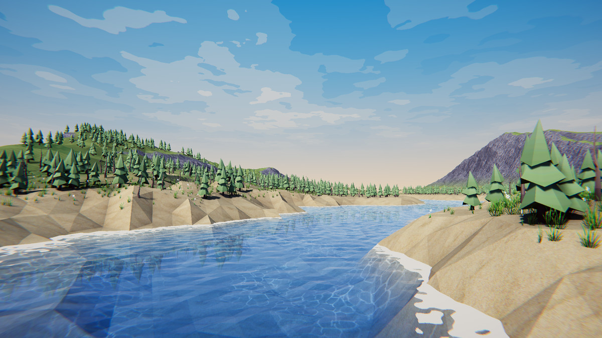 Polaris Valley - Low Poly Terrain Tool