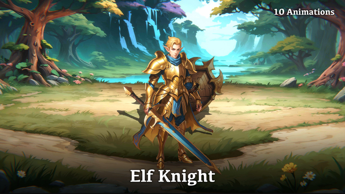 Elven Alliance - Animated 2D Character Pack (Spine 2d)