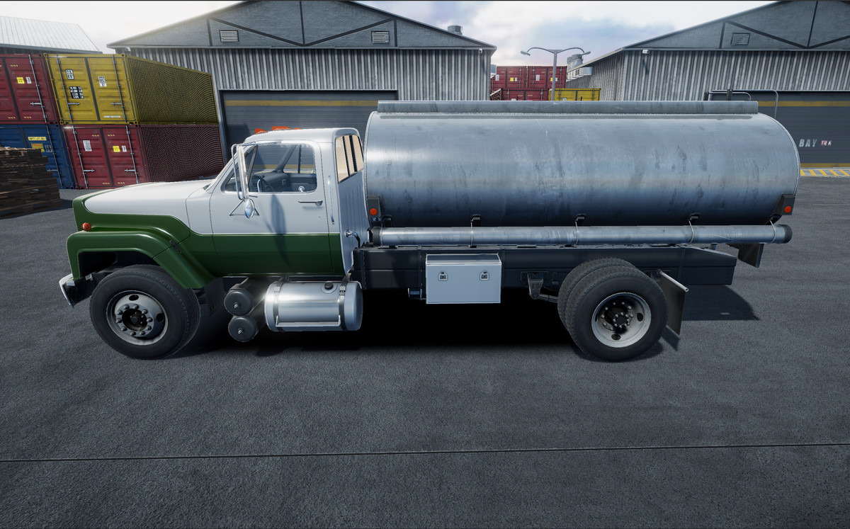 80s tanker truck