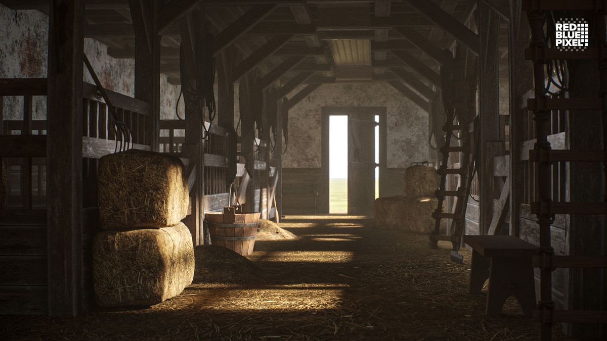 Medieval Horse Stable